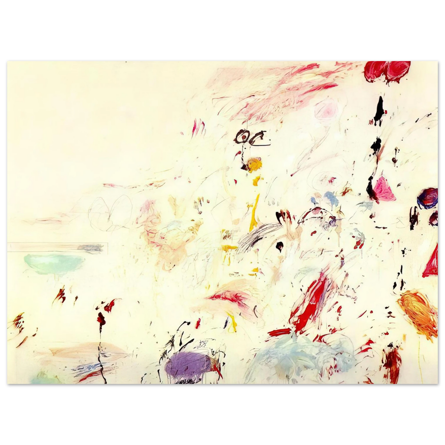 Cy Twombly - Bay of Naples Fine Art Poster - Default Title