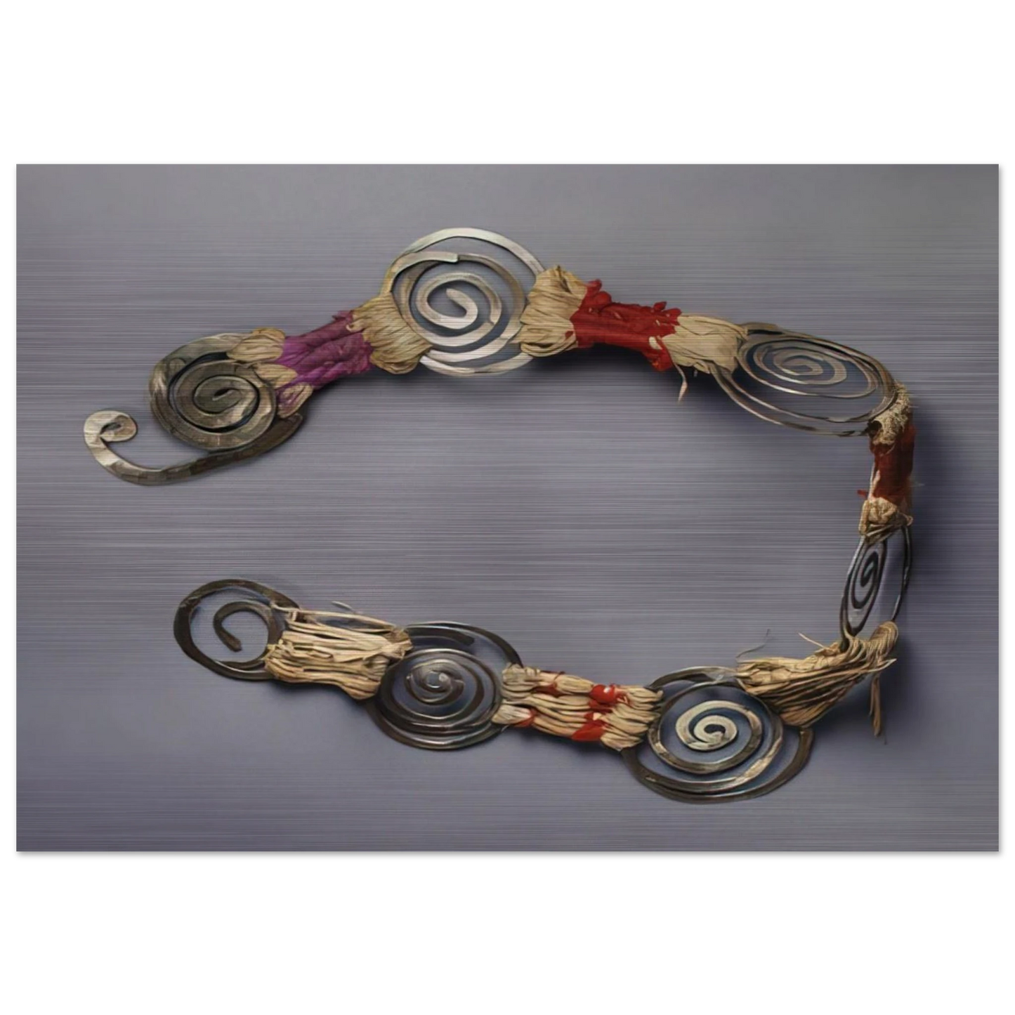 BELT 1935 - Alexander Calder Brushed Aluminum Print - 70x100 cm / 28x40 inches | Alexander Calder Aluminum Print | Alexander Calder Prints