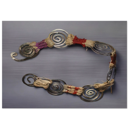 BELT 1935 - Alexander Calder Brushed Aluminum Print - 70x100 cm / 28x40 inches | Alexander Calder Aluminum Print | Alexander Calder Prints