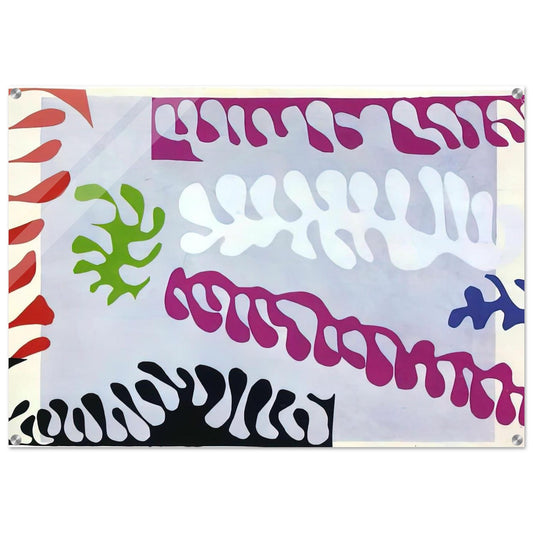 CUT OUTS 1 - Henri Matisse Acrylic Print - 70x100 cm / 28x40″ inches