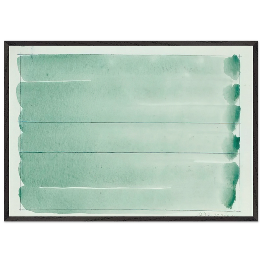 Untitled - 2004 N3 - Raoul De Keyser Framed Art Print – Black Wooden Frame - Default Title - -Framed Art Print