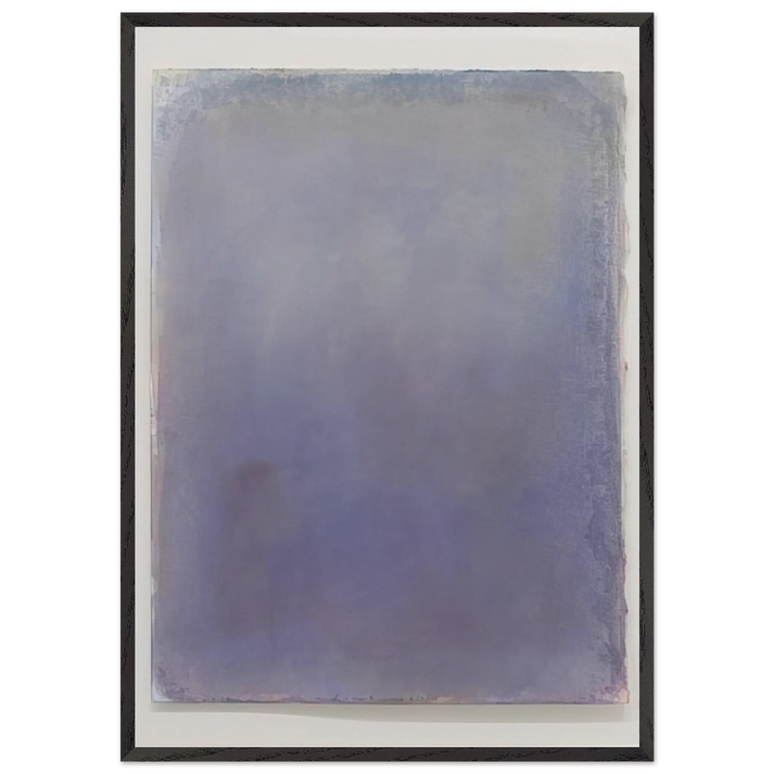 ISTRIA V 2011 - Gotthard Graubner 70x100 cm / 28x40 inches Framed Art Print – Black Wooden Frame