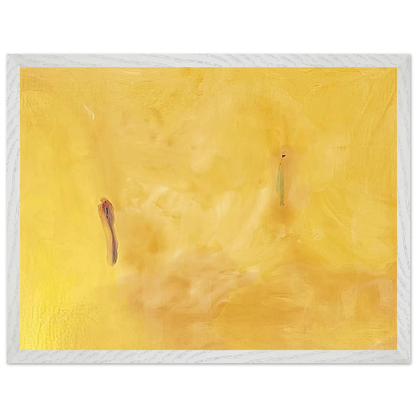 Helen Frankenthaler - Earliness - 1975 Wall art - 60x80 cm / 24x32 inches - Premium Wooden Framed Poster With Fine Art Paper - White frame