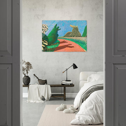 David Hockney - David Hockney Acrylic Print - 70x100 cm / 28x40″ inches | David Hockney Wall Art | David Hockney Prints