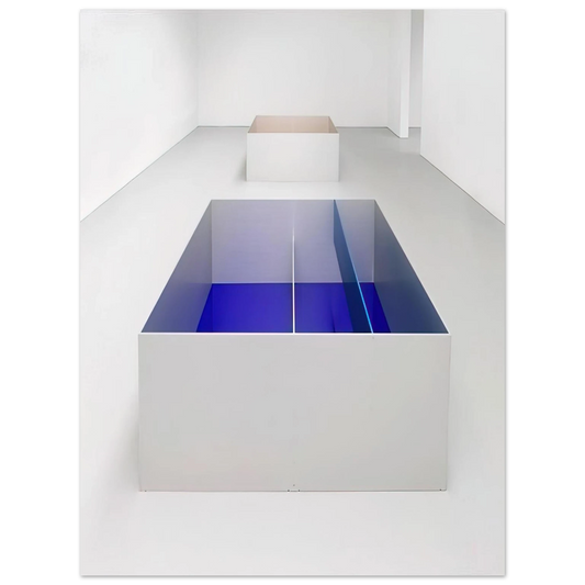 Donald Judd - Untitled 89-6 Menziken - 1989 Fine Art Poster - Default Title