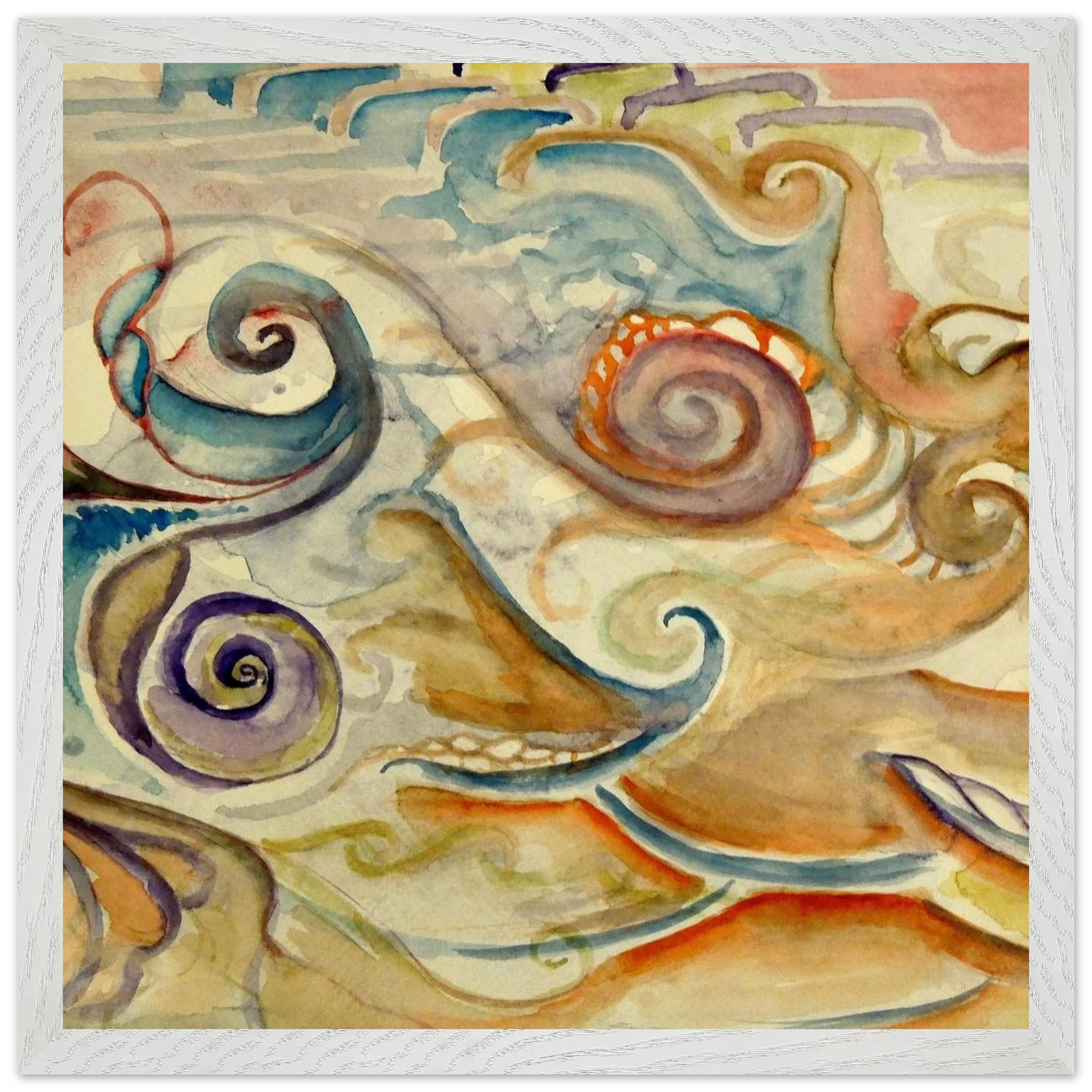 Walter Inglis Anderson - Walter Anderson Wall art - 70x100 cm / 28x40 Inches - Premium Wooden Framed Poster With Fine Art Paper - Wood frame