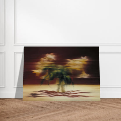 LILIES - Gerhard Richter Brushed Aluminum Print - 70x100 cm / 28x40 inches | Gerhard Richter Aluminum Print | Gerhard Richter Prints