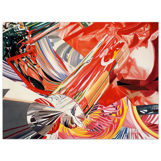 James Rosenquist - Hitchhiker - Speed of Light Fine Art Poster - Default Title