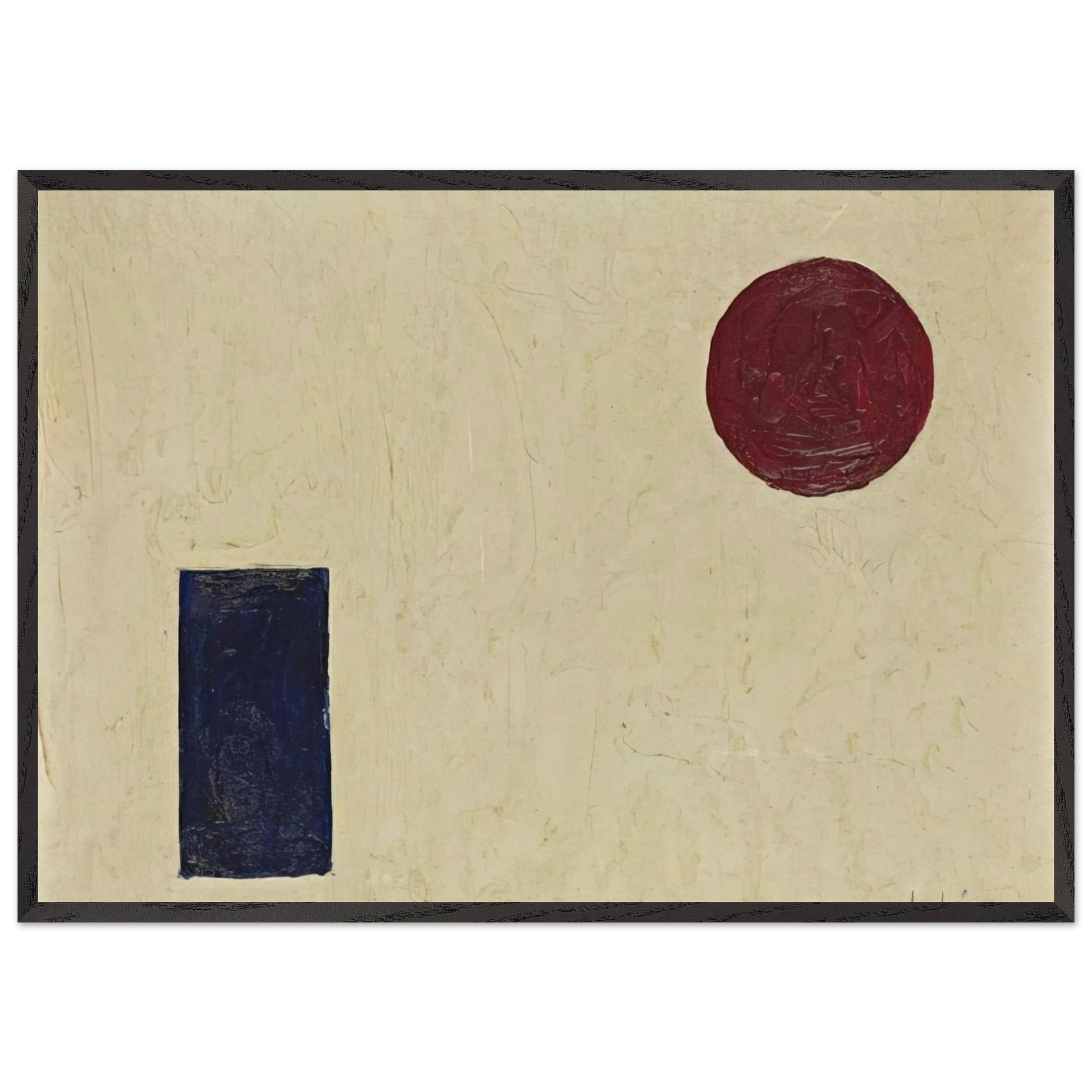 Edmondson 1 - 1956 1 - Lolo Soldevilla Framed Art Print – Black Wooden Frame - Default Title - -Framed Art Print