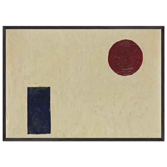 Edmondson 1 - 1956 1 - Lolo Soldevilla Framed Art Print – Black Wooden Frame - Default Title - -Framed Art Print