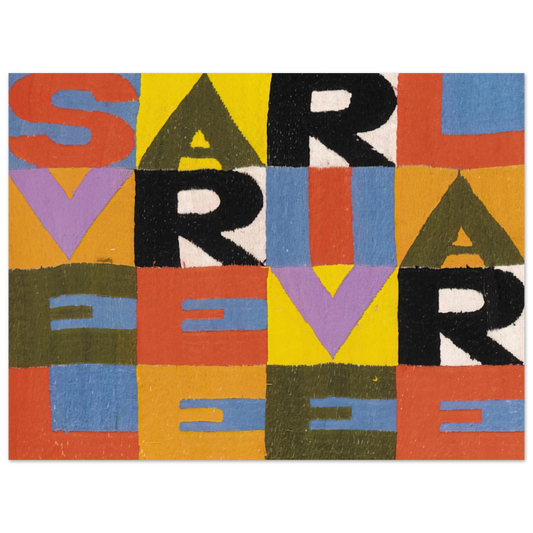 Alighiero Boetti - SVELARE E RIVELARE Fine Art Poster - Default Title