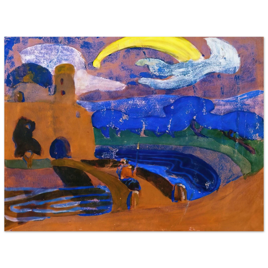 Wassily Kandinsky - COMET 1900 Fine Art Poster - Default Title