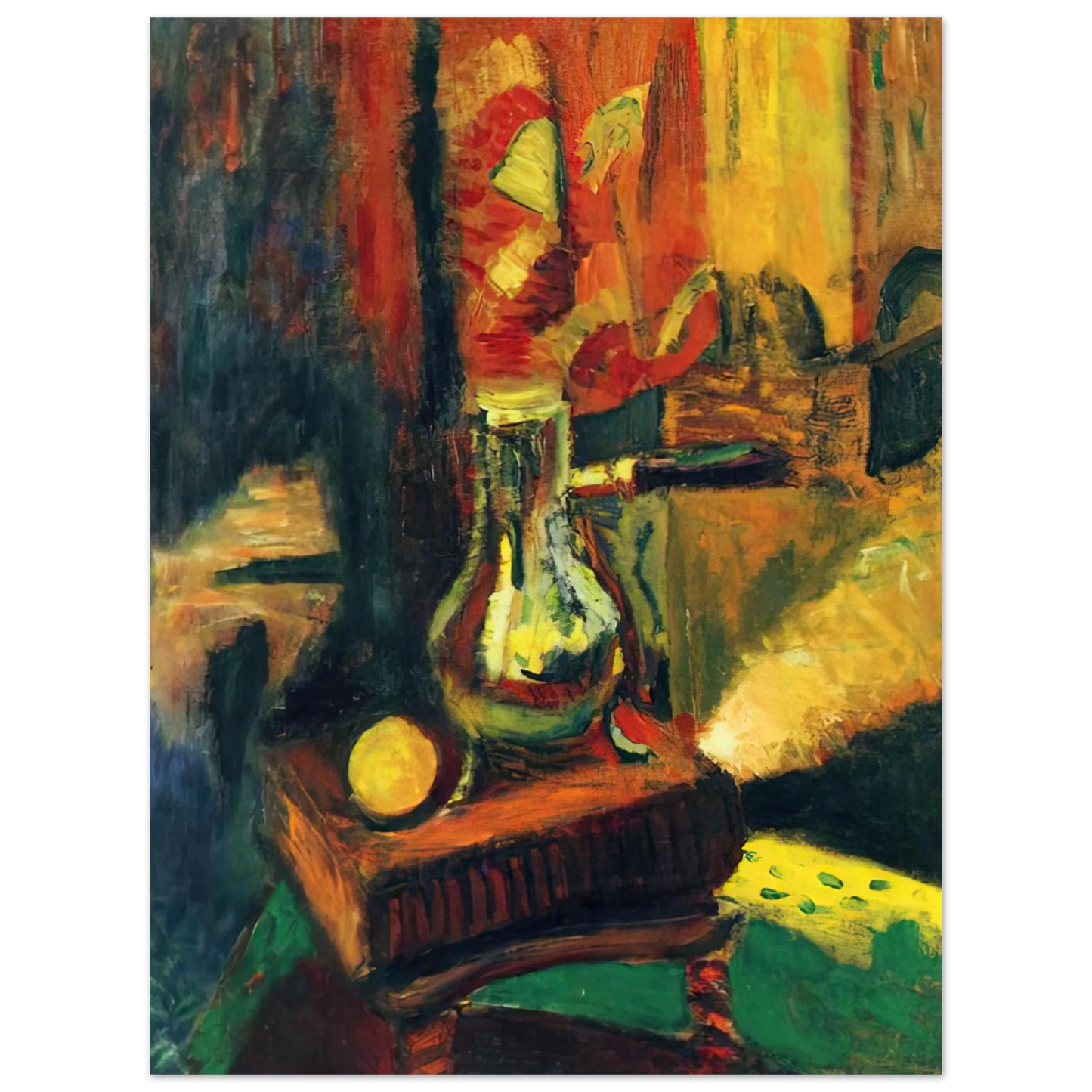 Henri Matisse - STILL LIFE WITH CHOCOLATE POT 1900 Fine Art Poster - Default Title