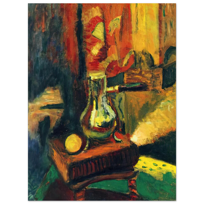 Henri Matisse - STILL LIFE WITH CHOCOLATE POT 1900  75x100 cm / 30x40inches Fine Art Poster