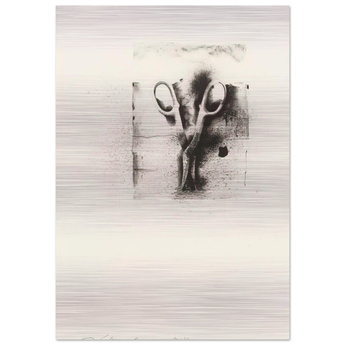 UNTITLED FROM TEN WINTER TOOLS 1973 2 - Jim Dine Brushed Aluminum Print - 70x100 cm / 28x40 inches | Jim Dine Aluminum Print | Jim Dine Prints