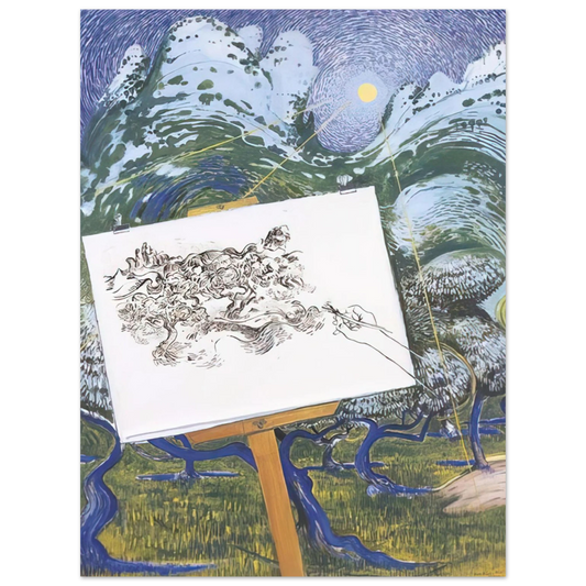 Brett Whiteley - St-Remy de Provence - 1983 Fine Art Poster - Default Title