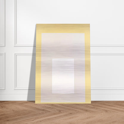 HOMAGE TO THE SQUARE 1959 - Josef Albers Brushed Aluminum Print - 70x100 cm / 28x40 inches | Josef Albers Aluminum Print | Josef Albers Prints