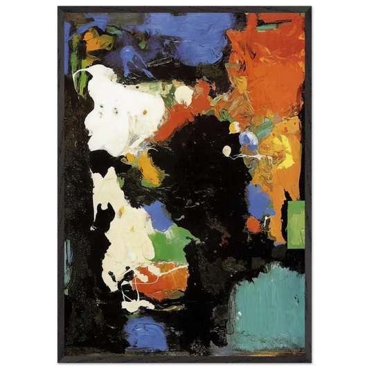 The Conjurer - Hans Hofmann Framed Art Print – Black Wooden Frame - Default Title - -Framed Art Print