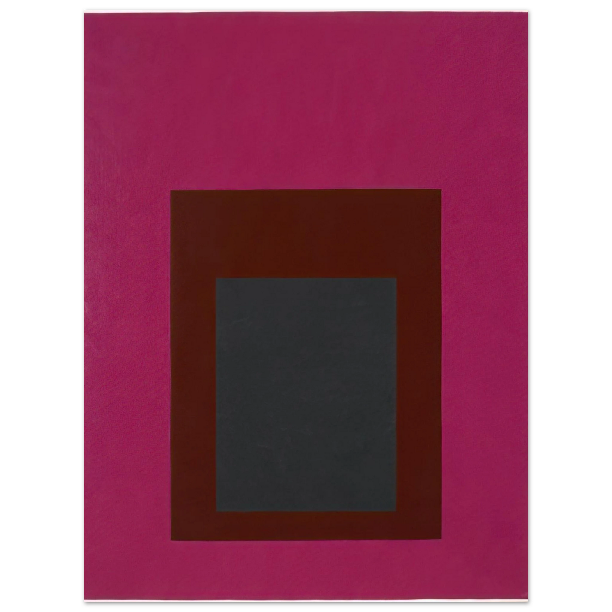 Josef Albers - HOMAGE TO THE SQUARE GUARDED 1952 Fine Art Poster - Default Title