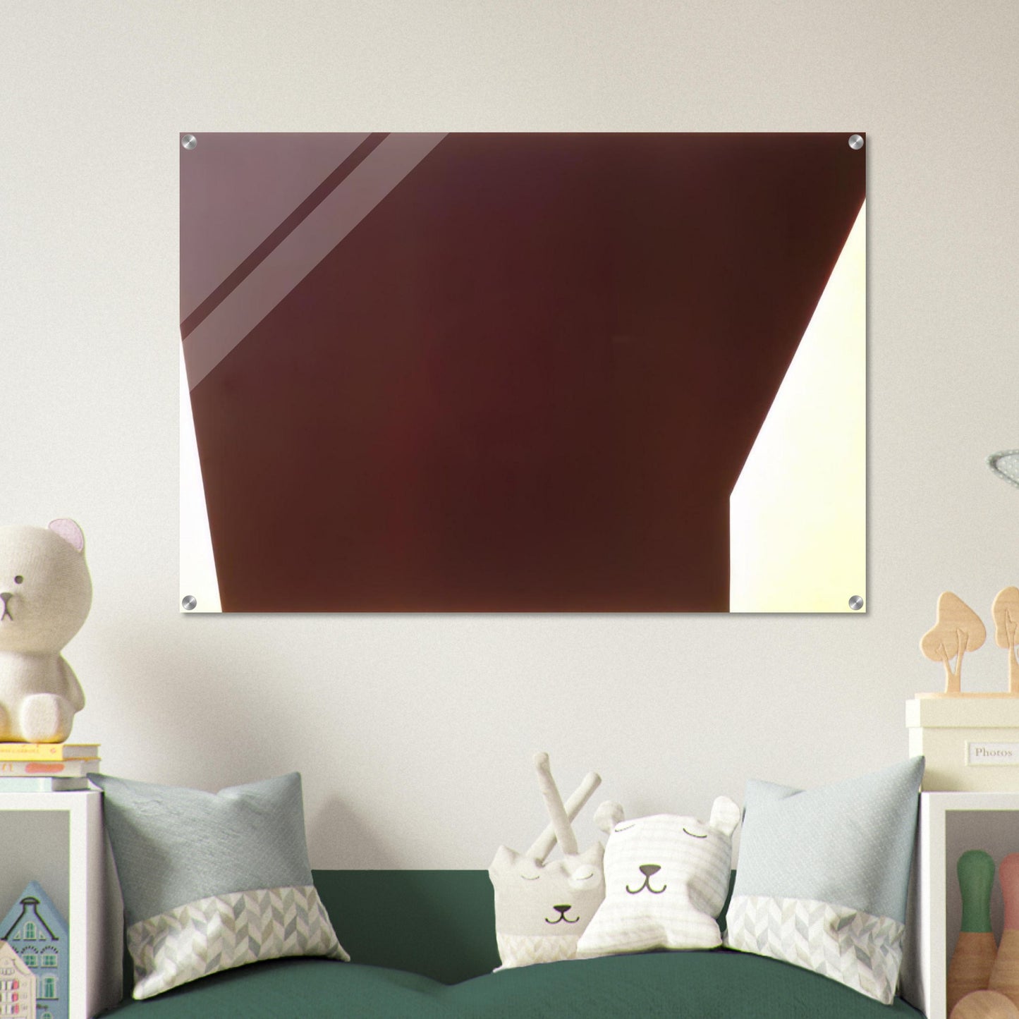 End Gable - 1972 - Leon Polk Smith Acrylic Print - 70x100 cm / 28x40″ inches | Leon Polk Smith Wall Art | Leon Polk Smith Prints