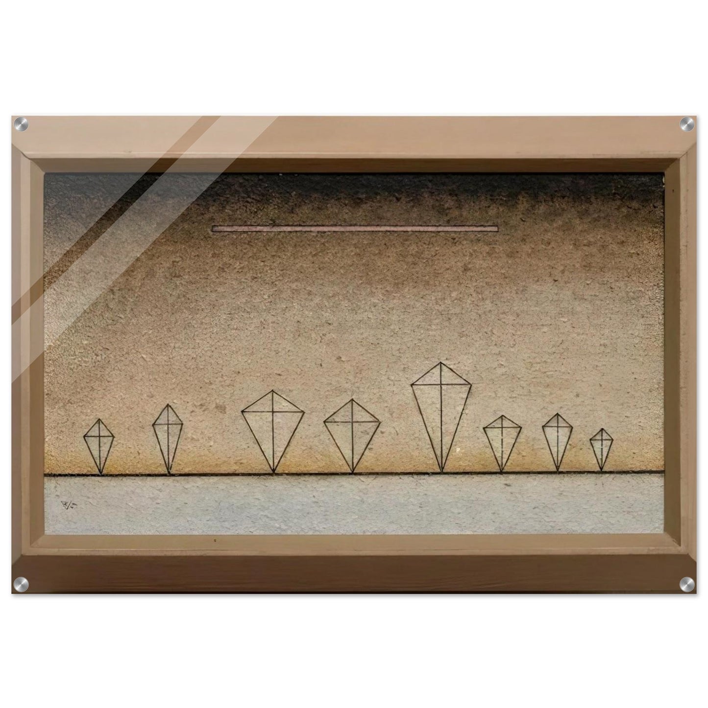 EIGHT TIMES 1929 - Wassily Kandinsky Acrylic Print - 70x100 cm / 28x40″ inches | Wassily Kandinsky Wall Art | Wassily Kandinsky Prints