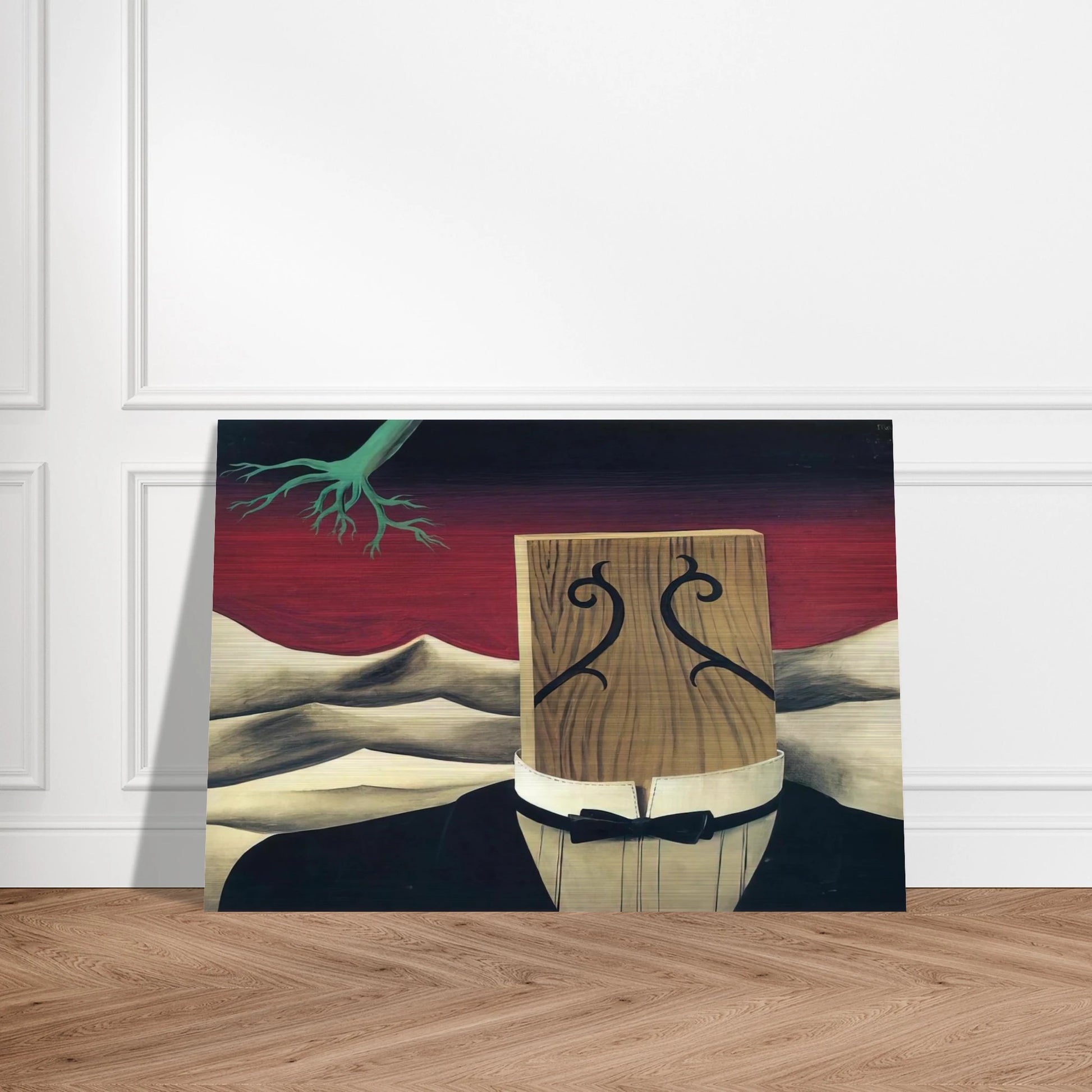THE CONQUEROR 1926 - Rene Magritte Brushed Aluminum Print - 70x100 cm / 28x40 inches | Rene Magritte Aluminum Print | Rene Magritte Prints