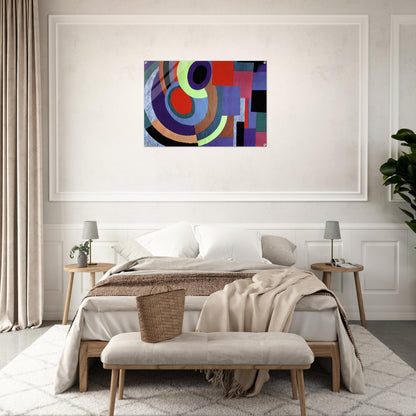 ICARUS - Sonia Delaunay Acrylic Print - 70x100 cm / 28x40″ inches | Sonia Delaunay Wall Art | Sonia Delaunay Prints