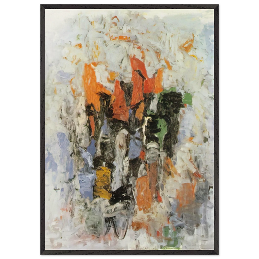 CLOCK - Philip Guston Framed Art Print – Black Wooden Frame - Default Title - -Framed Art Print