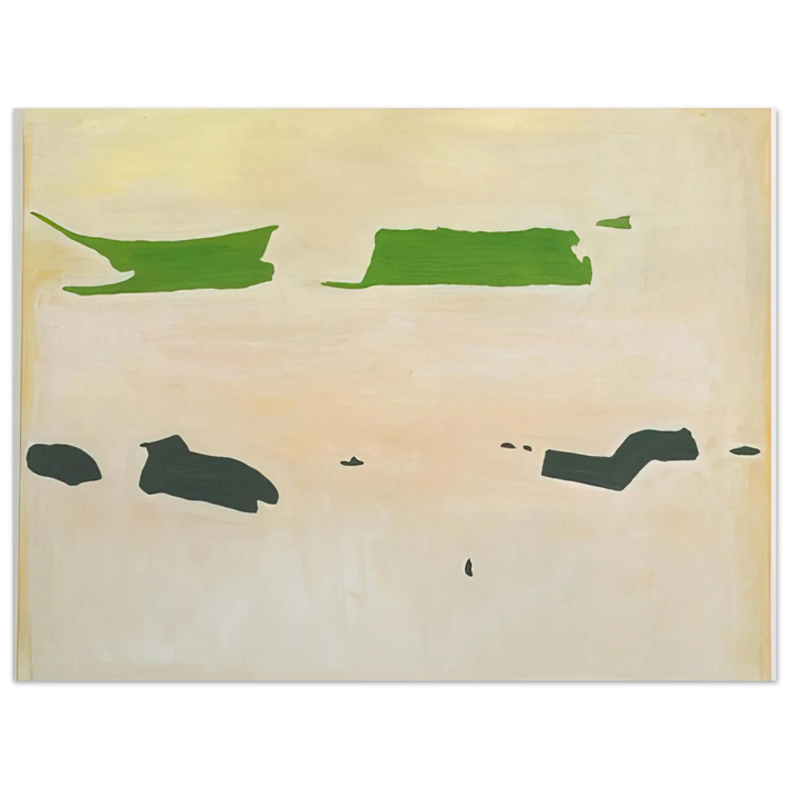 Raoul De Keyser - Clos - 2003  75x100 cm / 30x40inches Fine Art Poster