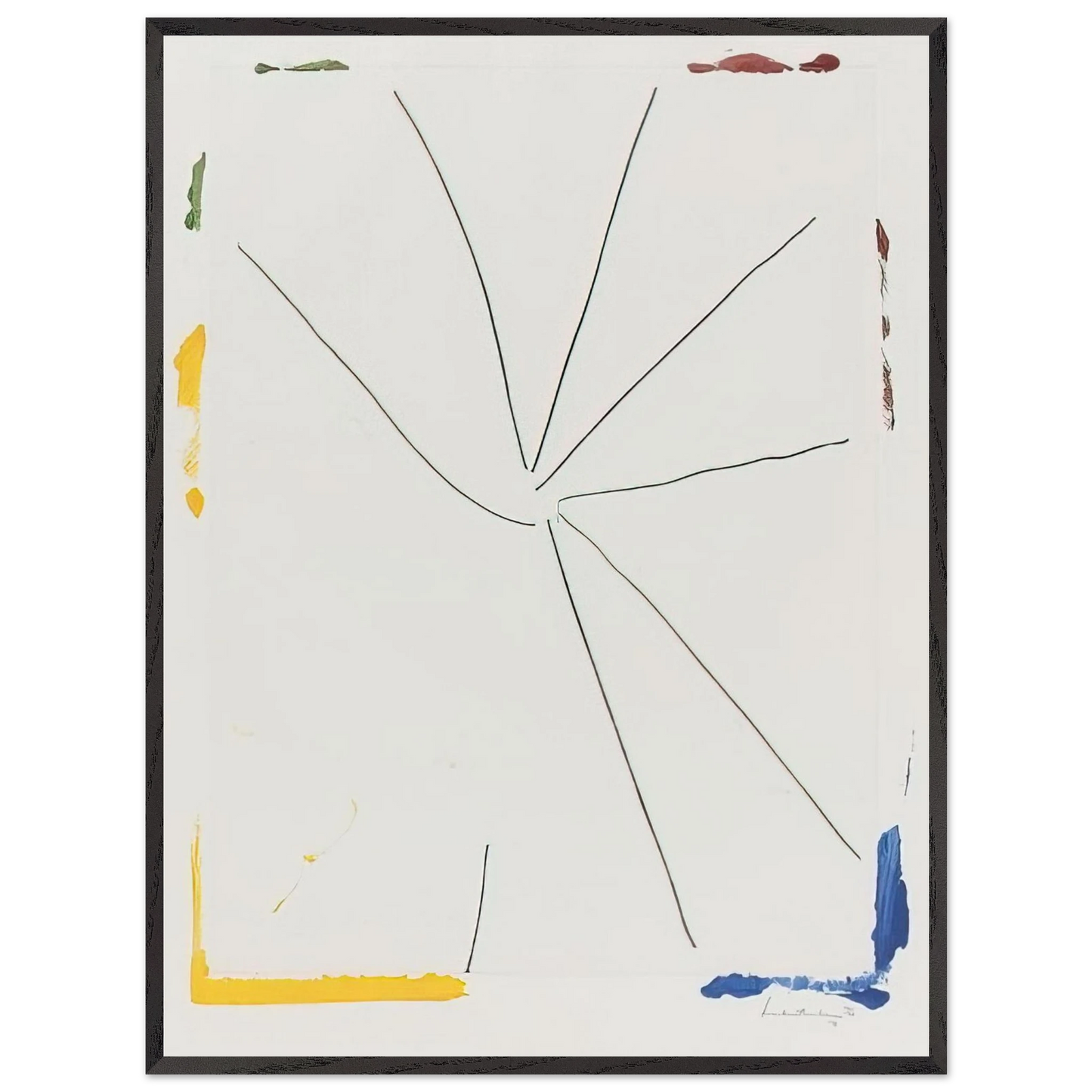 Helen Frankenthaler - Free Wheeling - 1971 Wall art - A2 (42 x 59.4  cm) - Fine Art Poster - -
