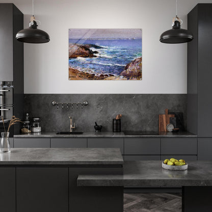 Cannon Beach, Oregon - Childe Hassam Acrylic Print - 70x100 cm / 28x40″ inches | Childe Hassam Wall Art | Childe Hassam Prints