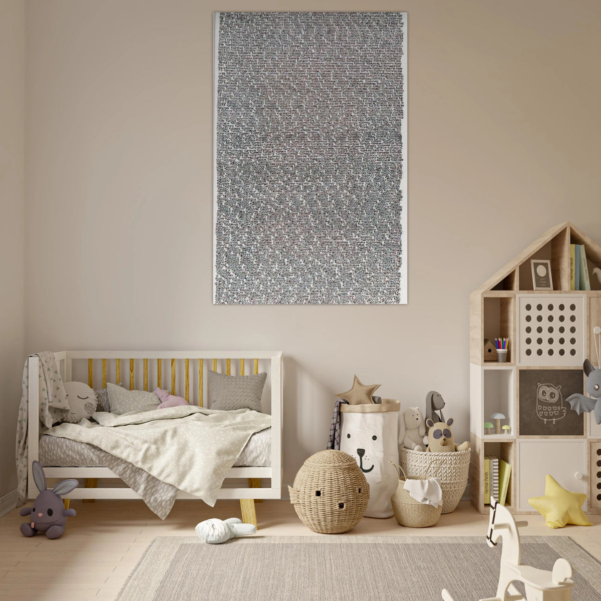 19651 - ∞, Detail 511130-512739 - Conceptual Art - Roman Opalka Art Prints - 100x150 cm / 40x60″ inches | Roman Opalka Poster | Roman Opalka Prints