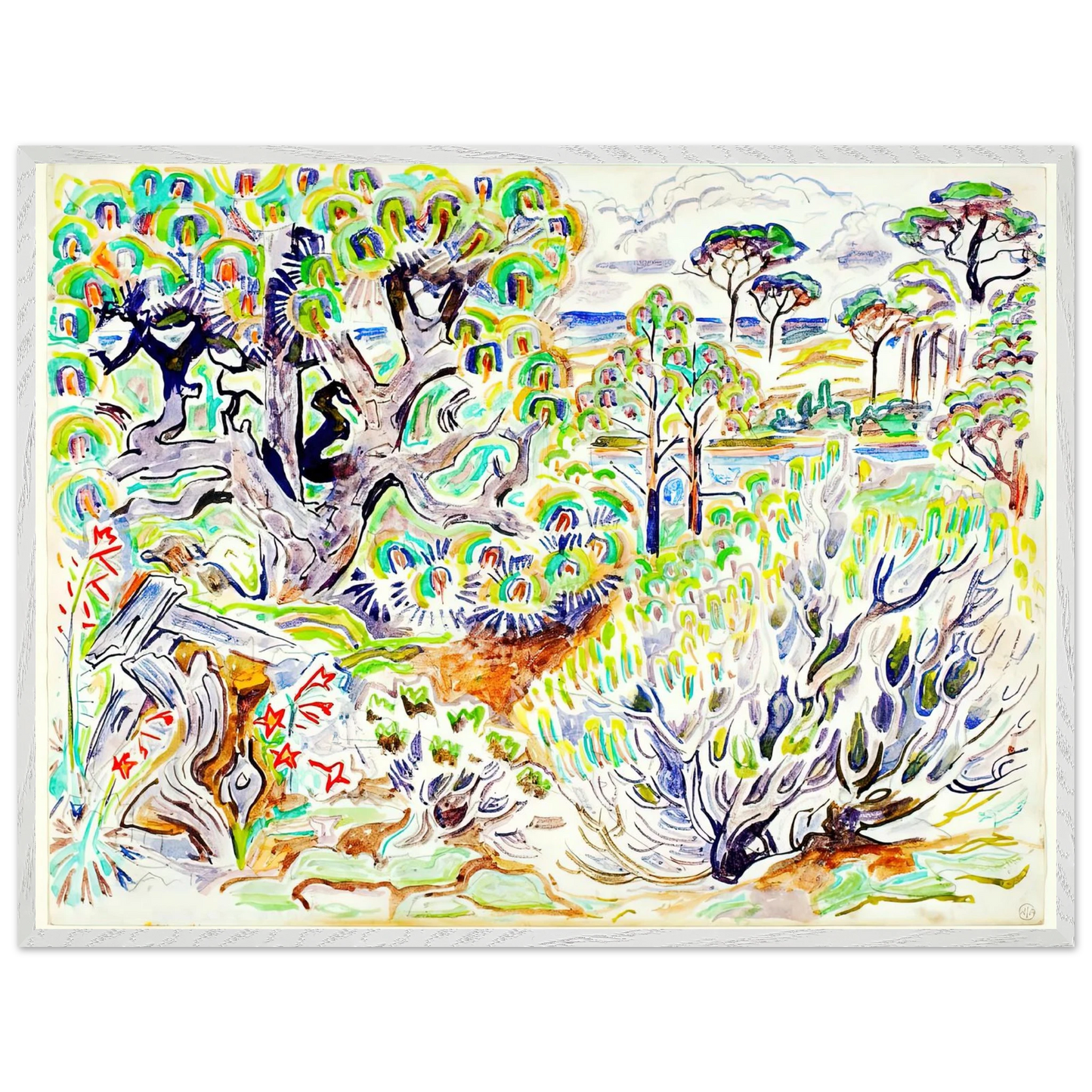 Walter Inglis Anderson - Walter Anderson Wall art - 60x80 cm / 24x32 Inches - Fine Art Poster - -