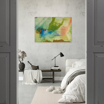 Hint from Bassano, 1973- - Helen Frankenthaler Acrylic Print - 70x100 cm / 28x40″ inches | Helen Frankenthaler Wall Art | Helen Frankenthaler Prints