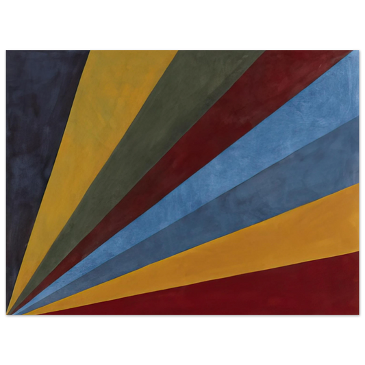 Sol LeWitt - Colors from Corners Fine Art Poster - Default Title