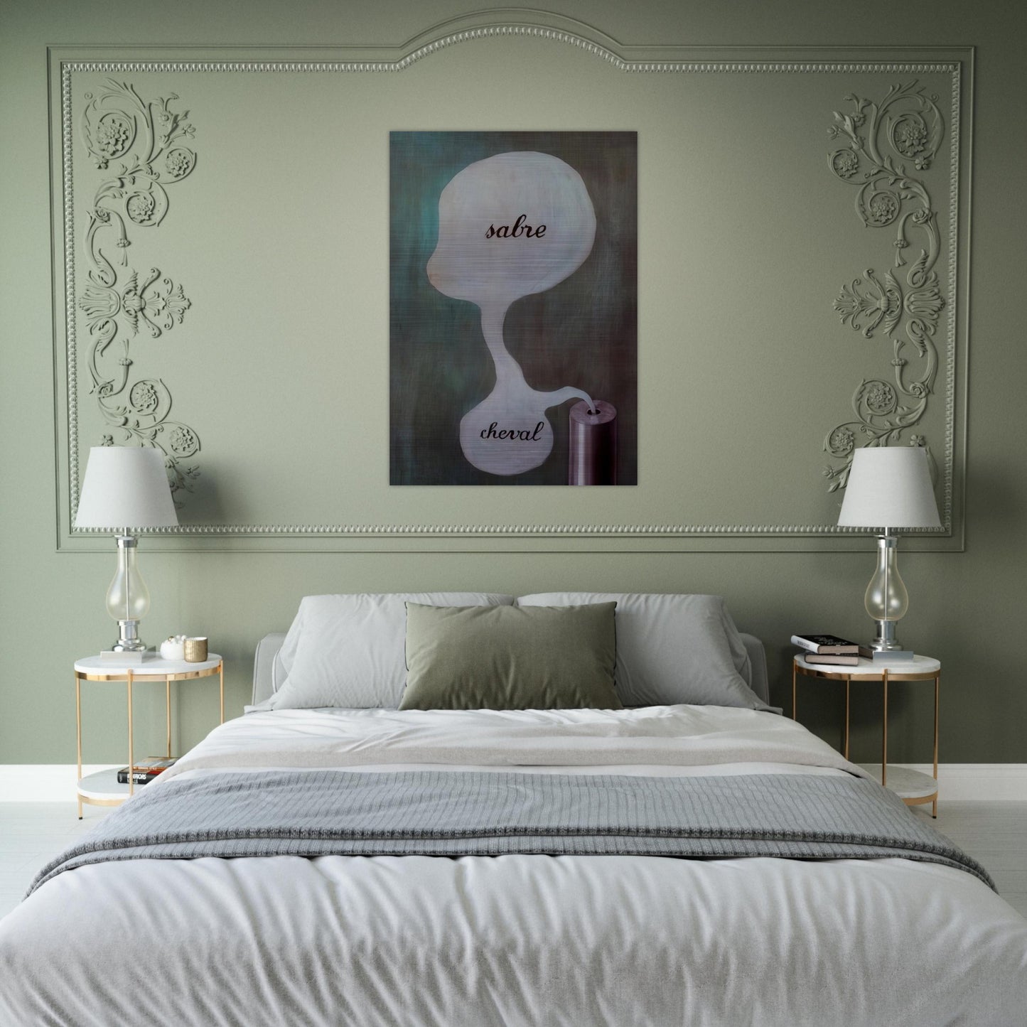 THE TREE OF KNOWLEDGE 1929 - Rene Magritte Brushed Aluminum Print - 70x100 cm / 28x40 inches | Rene Magritte Aluminum Print | Rene Magritte Prints