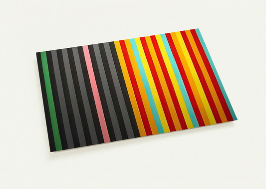 Hot Susan - 1965 By Gene Davis Pack of 10 Post Cards | Gene Davis Post Cards | A6 (10.5 x 14.8 cm) - 4.1 x 5.8 inches