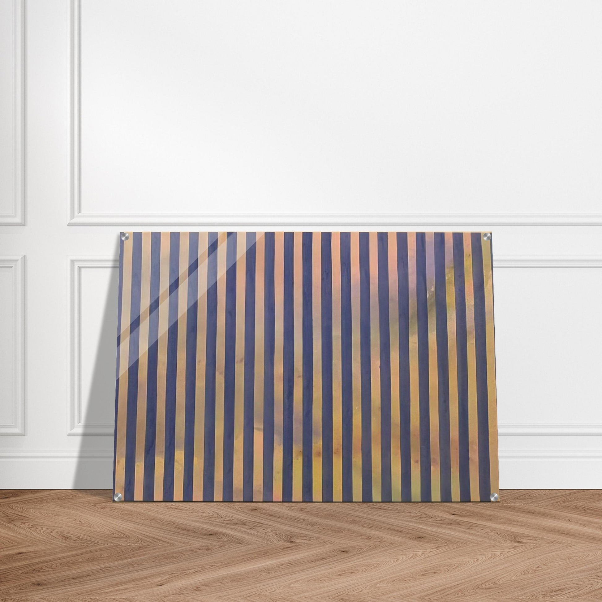 Untitled - 1959 - Gene Davis Acrylic Print - 70x100 cm / 28x40″ inches | Gene Davis Wall Art | Gene Davis Prints