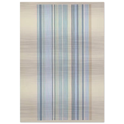 Blue Bird - 1978 - Gene Davis Brushed Aluminum Print - 70x100 cm / 28x40 inches | Gene Davis Aluminum Print | Gene Davis Prints