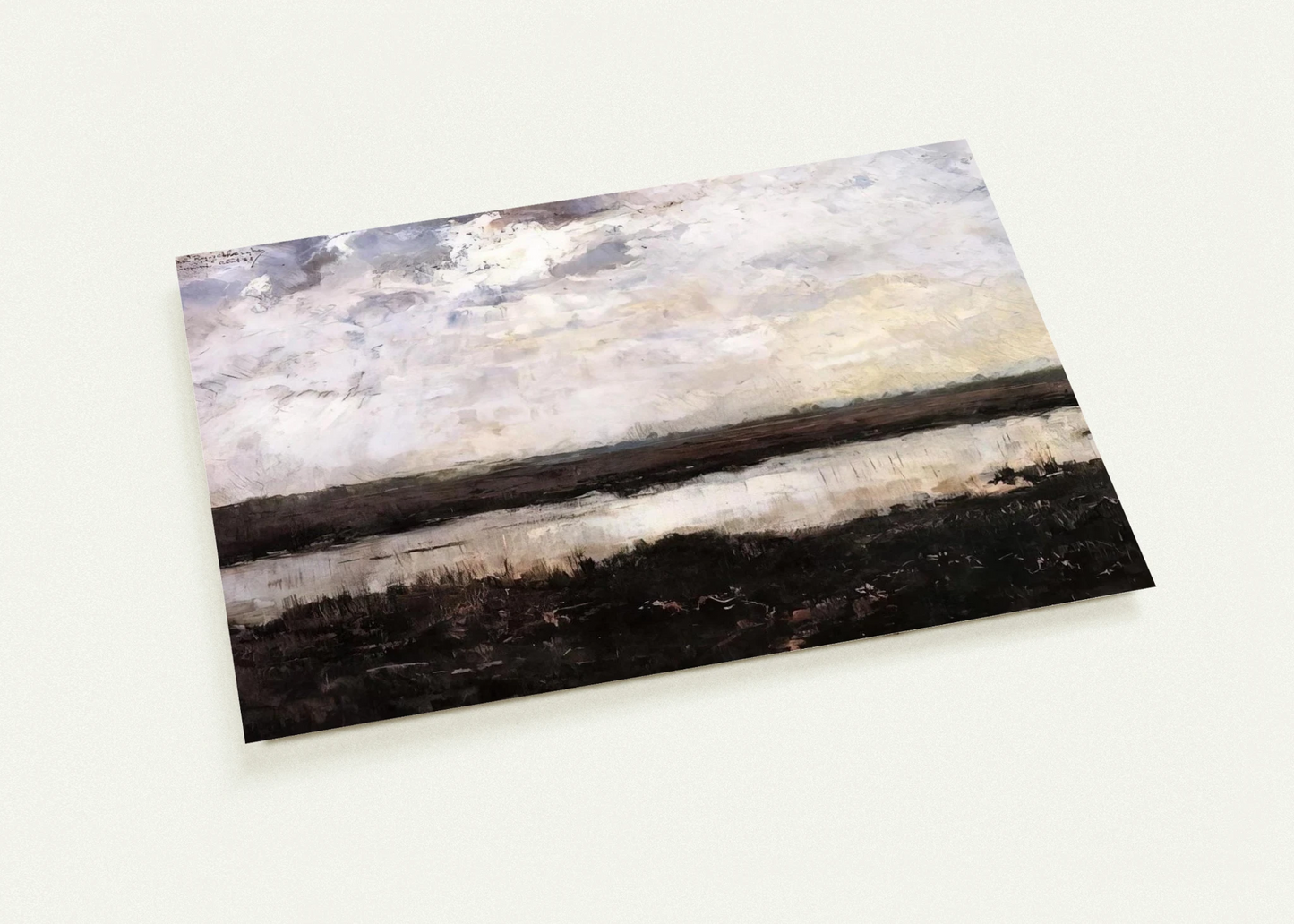 A POND IN CAMPINE 1884 By Theo van Rysselberghe Pack of 10 Post Cards | Theo van Rysselberghe Post Cards | A6 (10.5 x 14.8 cm) - 4.1 x 5.8 inches