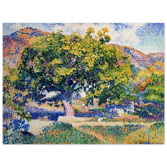 Henri-Edmond Cross - Around My House Fine Art Poster - Default Title