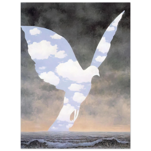 Rene Magritte - THE BIG FAMILY 1963 Fine Art Poster - Default Title