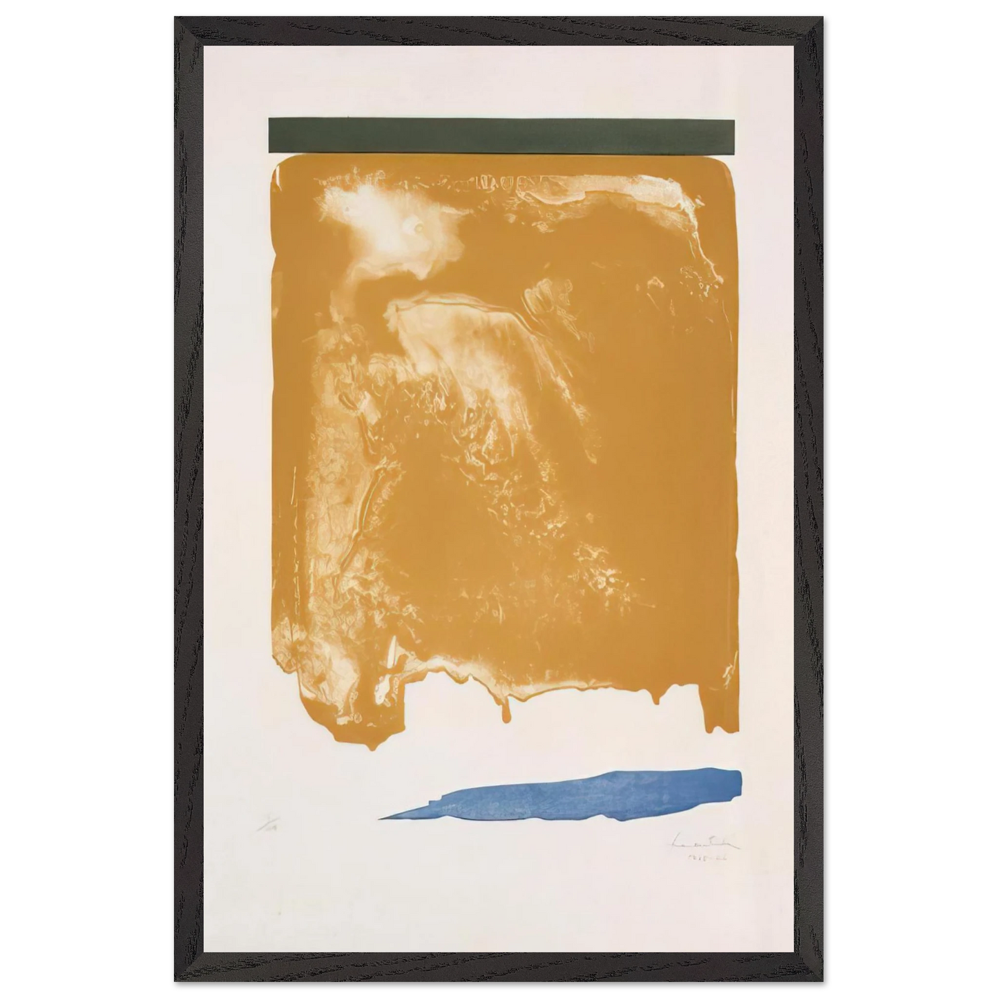 Helen Frankenthaler - Persian Garden - 1966 Wall art - 15x20 cm / 6x8 inches - Fine Art Poster - -