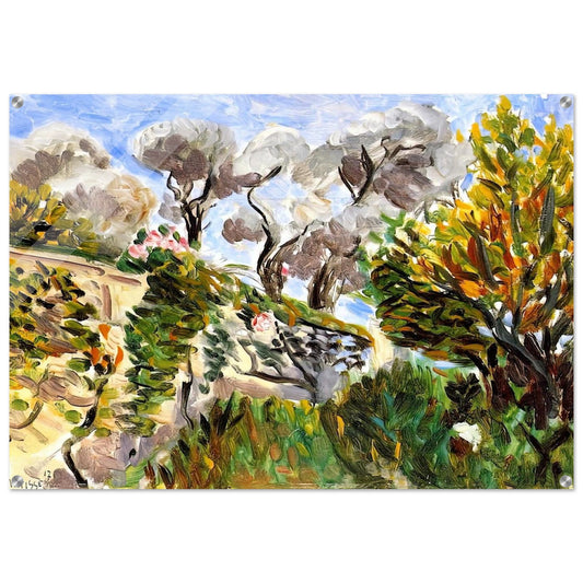 OLIVE TREES RENOIR S GARDEN IN CAGNES 1917 - Henri Matisse Acrylic Print - 70x100 cm / 28x40″ inches