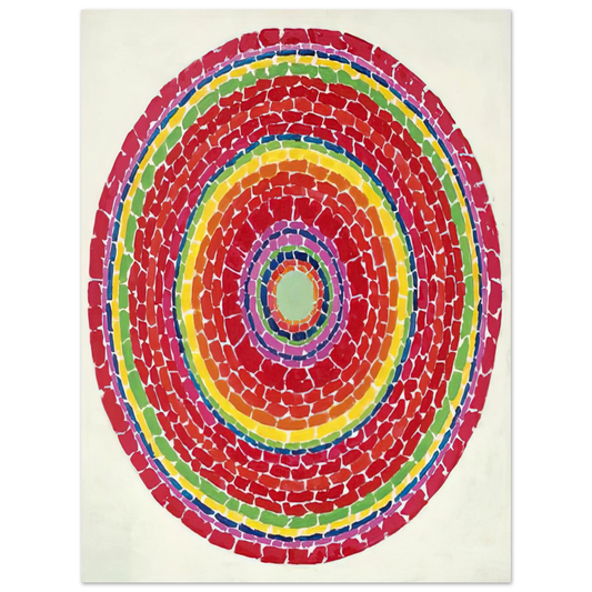 Alma Woodsey Thomas - SPRINGTIME IN WASHINGTON 1971 Fine Art Poster - Default Title