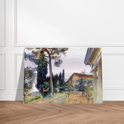 Corfu - John Singer Sargent Brushed Aluminum Print - 70x100 cm / 28x40 inches | John Singer Sargent Aluminum Print | John Singer Sargent Prints