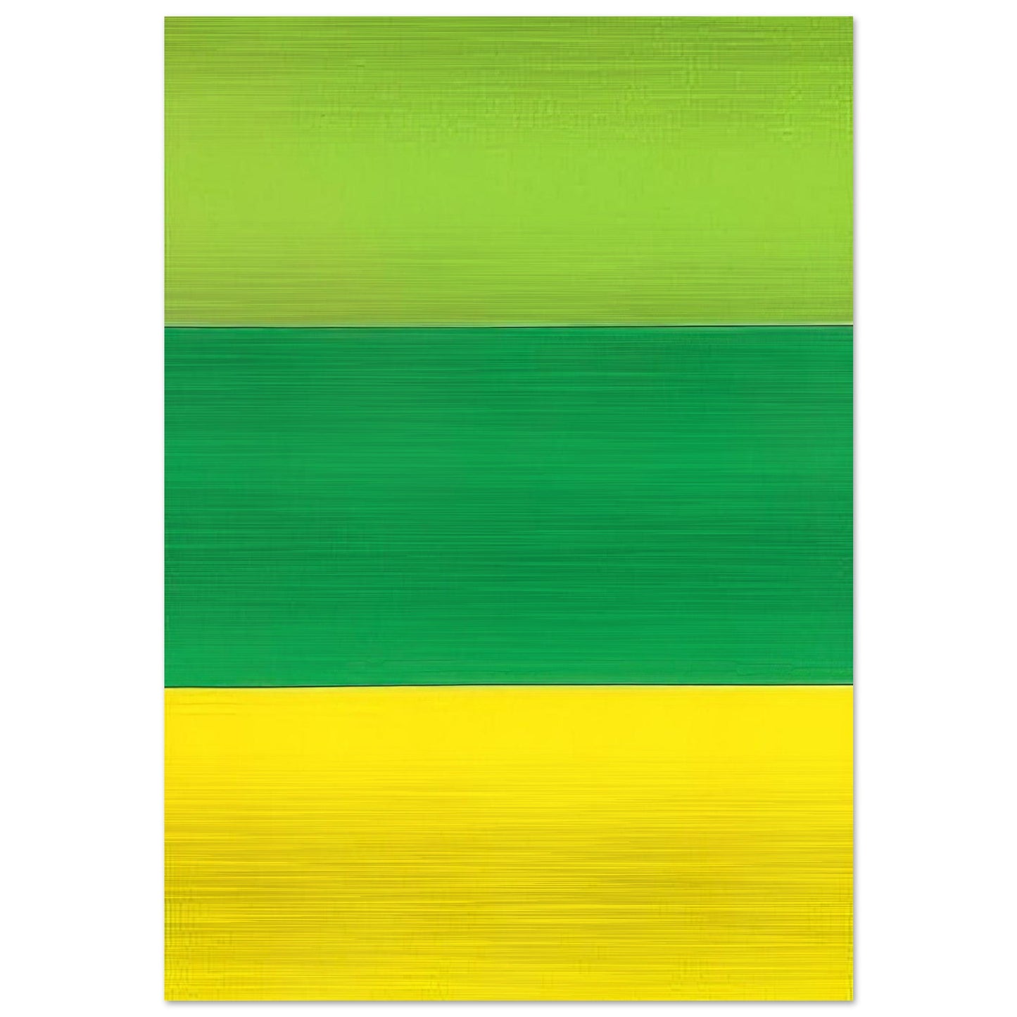 Train Landscape - Ellsworth Kelly Brushed Aluminum Print - 70x100 cm / 28x40 inches | Ellsworth Kelly Aluminum Print | Ellsworth Kelly Prints