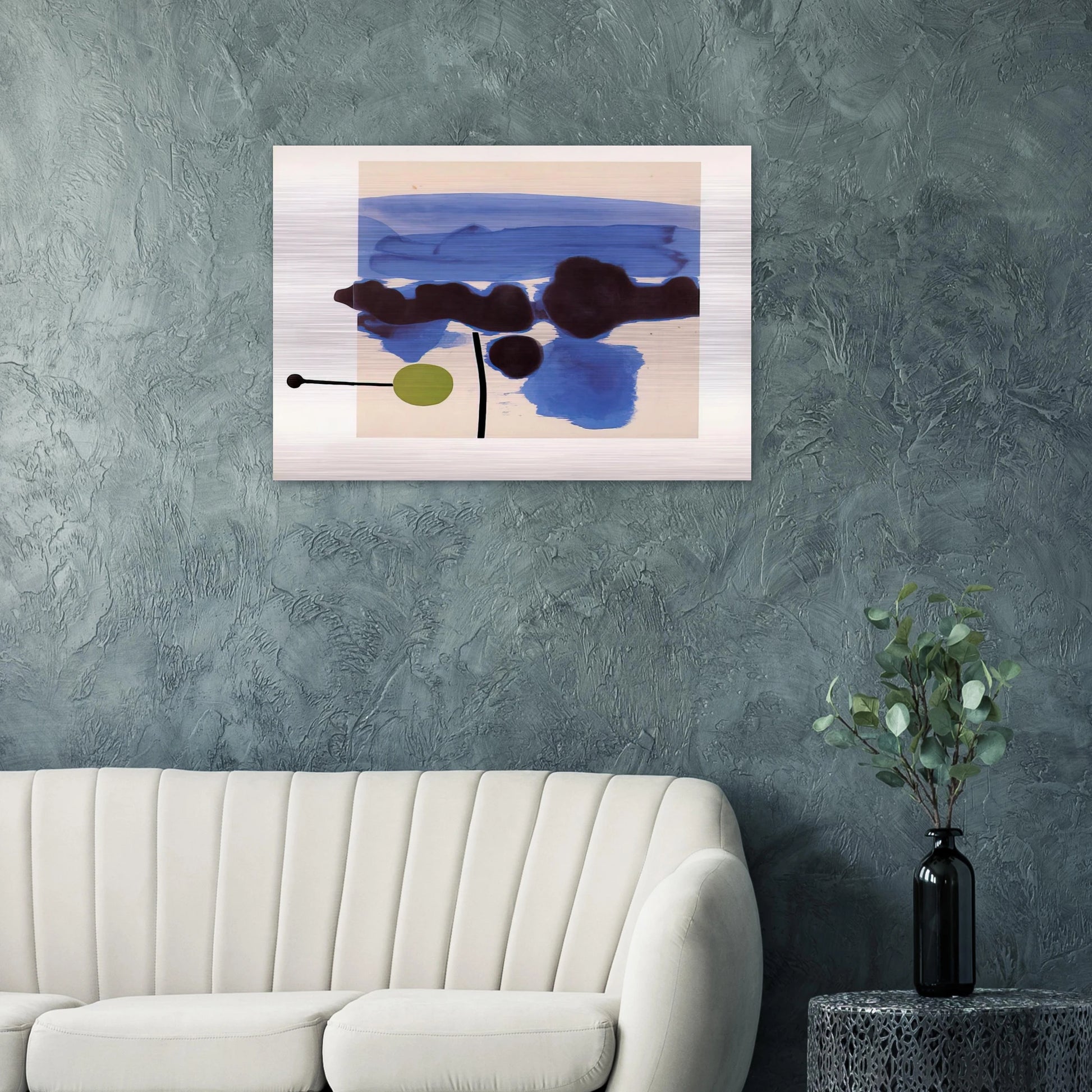 The Passion Flower - 1986 - Victor Pasmore Brushed Aluminum Print - 70x100 cm / 28x40 inches | Victor Pasmore Aluminum Print | Victor Pasmore Prints