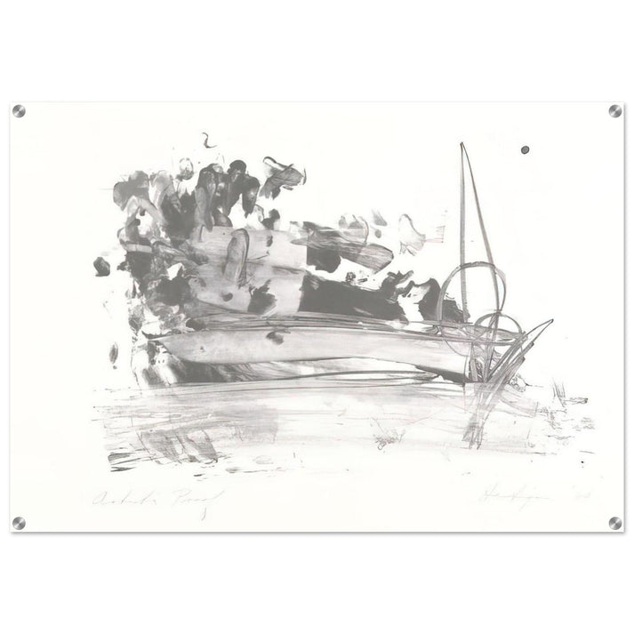 The Hero Leaves His Ship - Grace Hartigan Acrylic Print - 70x100 cm / 28x40″ inches | Grace Hartigan Wall Art | Grace Hartigan Prints
