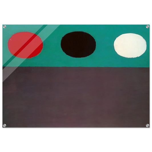 Loominé"""g #2 - 1969 - Adolph Gottlieb Acrylic Print - 70x100 cm / 28x40″ inches | Adolph Gottlieb Wall Art | Adolph Gottlieb Prints